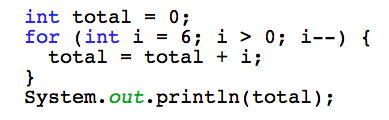 switch statement